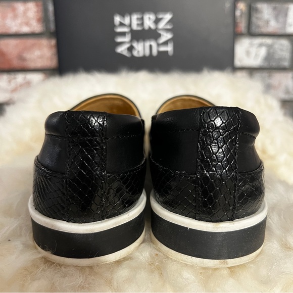 NATURALIZERS LEATHER SLIP ON SNEAKERS SHOES - Picture 4 of 10